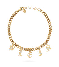Laden Sie das Bild in den Galerie-Viewer, Philipp Plein Damen Kette Halskette Edelstahl IP Gold LETTERING PJ1AA20NU