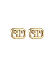 Laden Sie das Bild in den Galerie-Viewer, Philipp Plein Damen Ohrringe Edelstahl IP Gold PLEIN LETTERING PJ1AA25EU