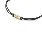 Laden Sie das Bild in den Galerie-Viewer, Philipp Plein Unisex Armband Textil Edelstahl gold PLEIN LETTERING PJ1AA31BU