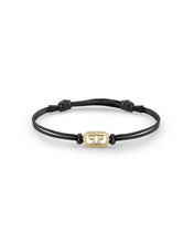 Laden Sie das Bild in den Galerie-Viewer, Philipp Plein Unisex Armband Textil Edelstahl gold PLEIN LETTERING PJ1AA31BU
