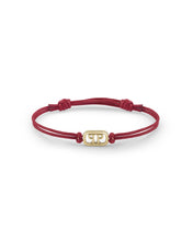 Laden Sie das Bild in den Galerie-Viewer, Philipp Plein Unisex Armband Textil Edelstahl gold PLEIN LETTERING PJ1AA32BU