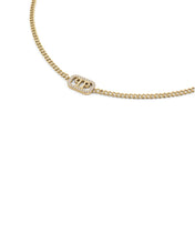 Laden Sie das Bild in den Galerie-Viewer, Philipp Plein Damen Kette Halskette Edelstahl IP Gold PLEIN LETTERING PJ1AA35NU