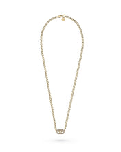 Laden Sie das Bild in den Galerie-Viewer, Philipp Plein Damen Kette Halskette Edelstahl IP Gold PLEIN LETTERING PJ1AA35NU