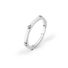 Laden Sie das Bild in den Galerie-Viewer, Philipp Plein Damen Armband Armreif Edelstahl silber THE PLEIN CUFF PJ1EA06BS