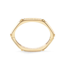 Laden Sie das Bild in den Galerie-Viewer, Philipp Plein Damen Armband Armreif Edelstahl IP Gold THE PLEIN CUFF PJ1EA07BS