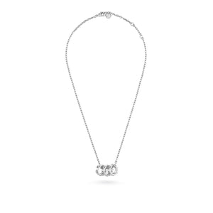 Philipp Plein Herren Kette Halskette Edelstahl silber THE PLEIN CUFF PJ1EA15NU
