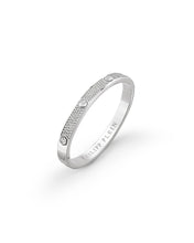 Laden Sie das Bild in den Galerie-Viewer, Philipp Plein Unisex Armband Armreif Edelstahl Silber PLEIN CUFF M PJ1EA32BM