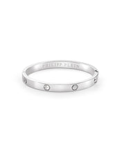 Laden Sie das Bild in den Galerie-Viewer, Philipp Plein Unisex Armband Armreif Edelstahl IP Gold PLEIN CUFF M PJ1EA34BM