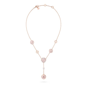 Philipp Plein Damen Kette Halskette Edelstahl Rose PLEIN MINI LOGO PJ2EA16NU