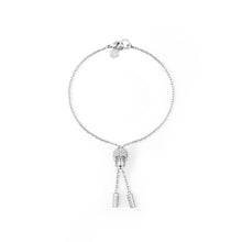 Laden Sie das Bild in den Galerie-Viewer, Philipp Plein Damen Armband Armkette Edelstahl silber SLIDING $KULL PJ3EA01BU