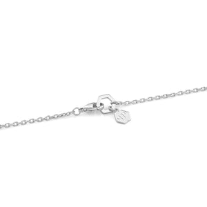 Philipp Plein Damen Kette Halskette Edelstahl silber SLIDING $KULL PJ3EA03NU