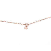 Laden Sie das Bild in den Galerie-Viewer, Philipp Plein Damen Kette Halskette Edelstahl IP Rose SLIDING $KULL PJ3EA06NU