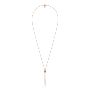 Philipp Plein Damen Kette Halskette Edelstahl IP Rose SLIDING $KULL PJ3EA06NU