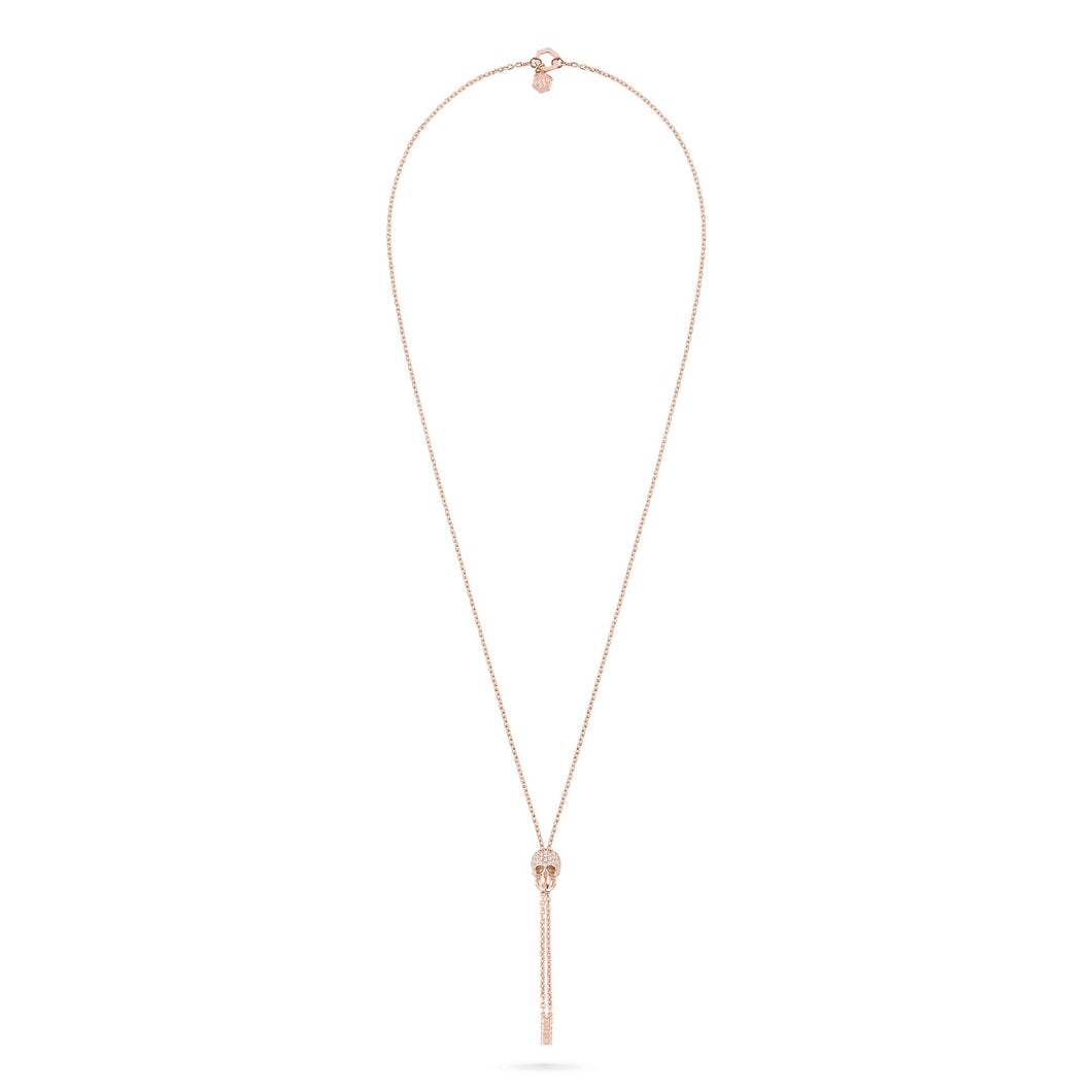 Philipp Plein Damen Kette Halskette Edelstahl IP Rose SLIDING $KULL PJ3EA06NU