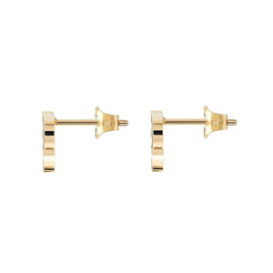 Philipp Plein Damen Ohrringe Ohrstecker Edelstahl IP Gold PP ELEMENTS PJ4EA03EU