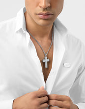 Laden Sie das Bild in den Galerie-Viewer, Philipp Plein Herren Kette Halskette Edelstahl silber PLEIN CRUCIFIX PJ5GA05NU