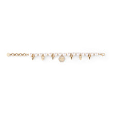 Laden Sie das Bild in den Galerie-Viewer, Philipp Plein Damen Armband Armkette Edelstahl IP Gold RHAPSODY PJ8EA03BU