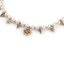 Laden Sie das Bild in den Galerie-Viewer, Philipp Plein Damen Kette Halskette Edelstahl IP Gold RHAPSODY PJ8EA06NU