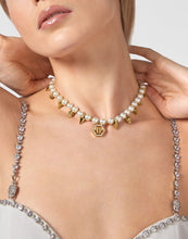 Laden Sie das Bild in den Galerie-Viewer, Philipp Plein Damen Kette Halskette Edelstahl IP Gold RHAPSODY PJ8EA06NU