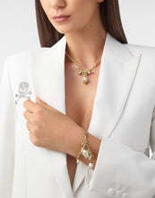 Laden Sie das Bild in den Galerie-Viewer, Philipp Plein Damen Armband Armkette Edelstahl IP Gold RHAPSODY PJ8EA12BU
