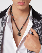 Laden Sie das Bild in den Galerie-Viewer, Philipp Plein Herren Kette Halskette Edelstahl IP Black PLEIN ICON CHAIN PJ9EA12NU