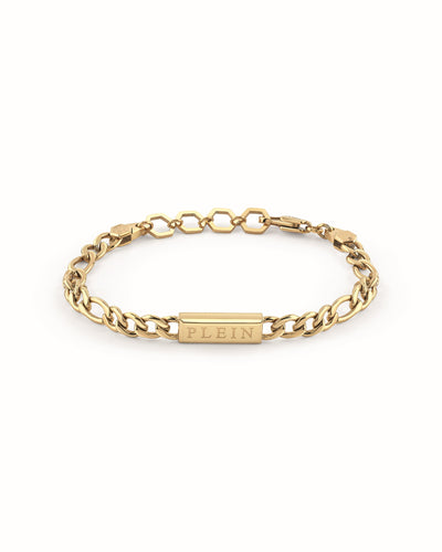 Philipp Plein Herren Armband Armkette Edelstahl gold PLEIN FINE PJ9EA31BU