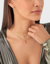 Laden Sie das Bild in den Galerie-Viewer, Philipp Plein Damen Kette Halskette Edelstahl IP Gold PLEIN VALENTINE PJFEA16NU
