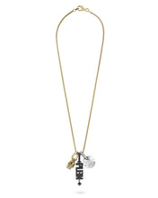 Laden Sie das Bild in den Galerie-Viewer, Philipp Plein Herren Kette Halskette Edelstahl IP Gold PLEIN VALENTINE PJHGA01NU