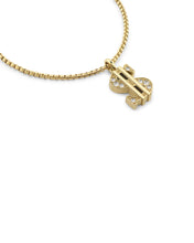 Laden Sie das Bild in den Galerie-Viewer, Philipp Plein Herren Kette Halskette Edelstahl IP Gold PLEIN VALENTINE PJHGA08NU