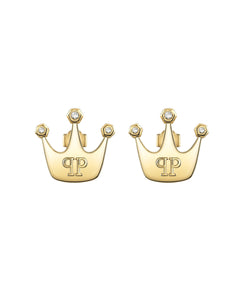 Philipp Plein Damen Ohrringe Edelstahl IP Gold PLEIN VALENTINE PJHGA11EU