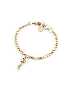 Philipp Plein Damen Armband Armkette Edelstahl IP Gold PLEIN VALENTINE PJHGA12BU
