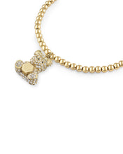 Laden Sie das Bild in den Galerie-Viewer, Philipp Plein Damen Armband Armkette Edelstahl IP Gold PLEIN VALENTINE PJHGA14BU