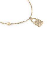 Laden Sie das Bild in den Galerie-Viewer, Philipp Plein Damen Kette Halskette Edelstahl IP Gold PLEIN VALENTINE PJHGA19NU