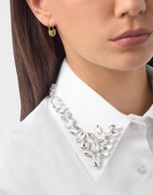 Laden Sie das Bild in den Galerie-Viewer, Philipp Plein Damen Ohrringe Edelstahl IP Gold PLEIN SAFETY PIN PJKGA05EU