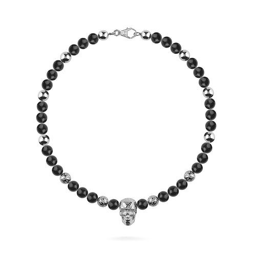 Philipp Plein Herren Kette Halskette Edelstahl silber PLEIN ELITE 50cm PJNEA04NU