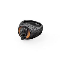 Laden Sie das Bild in den Galerie-Viewer, Philipp Plein Herren Ring Edelstahl IP Gun PLEIN ELITE PJNEA05R