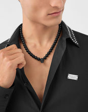 Laden Sie das Bild in den Galerie-Viewer, Philipp Plein Herren Kette Halskette Edelstahl IP Black PLEIN ELITE 50cm PJNEA10NU