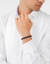Laden Sie das Bild in den Galerie-Viewer, Philipp Plein Herren Armband Edelstahl IP Gun PLEIN BEADS PJNEA14BU