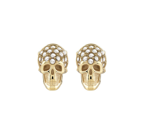 Philipp Plein Unisex Ohrringe Ohrstecker Edelstahl Gold PLEIN ENIGMA PJOEA17EU