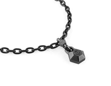 Laden Sie das Bild in den Galerie-Viewer, Philipp Plein Herren Kette Halskette Edelstahl IP Gun PLEIN EDGE PJPEA08NU