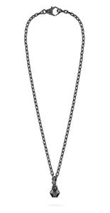 Philipp Plein Herren Kette Halskette Edelstahl IP Gun PLEIN EDGE PJPEA08NU