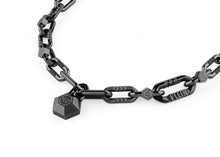 Laden Sie das Bild in den Galerie-Viewer, Philipp Plein Herren Kette Halskette Edelstahl IP Gun PLEIN EDGE PJPEA09NU