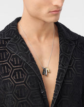 Laden Sie das Bild in den Galerie-Viewer, Philipp Plein Herren Kette Halskette Edelstahl bicolor  PLEIN EDGE PJPEA18NU