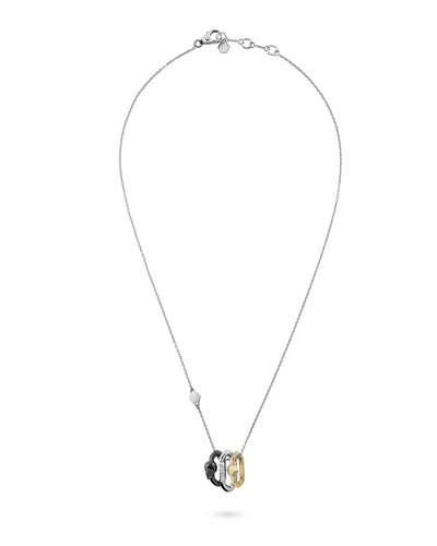 Philipp Plein Herren Kette Halskette Edelstahl bicolor  PLEIN EDGE PJPEA18NU
