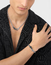 Laden Sie das Bild in den Galerie-Viewer, Philipp Plein Herren Armband Armkette Edelstahl bicolor PLEIN EDGE PJPEA19BU