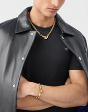 Laden Sie das Bild in den Galerie-Viewer, Philipp Plein Herren Kette Halskette Edelstahl IP Gold  PLEIN EDGE PJPEA22NU