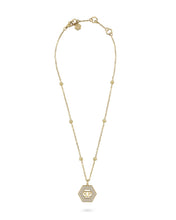 Laden Sie das Bild in den Galerie-Viewer, Philipp Plein Damen Kette Halskette Edelstahl IP Gold PLEIN LEGACY PJREA11NU