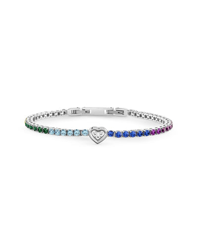 Philipp Plein Damen Armband Armkette Edelstahl PLEIN TENNIS ROYAL PJSEA13BU
