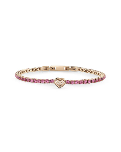 Philipp Plein Damen Armband Armkette Edelstahl gold PLEIN TENNIS ROYAL PJSEA14BU