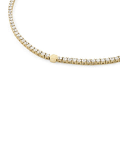 Philipp Plein Damen Kette Halskette Edelstahl gold  PLEIN TENNIS ROYAL PJSEA16NU